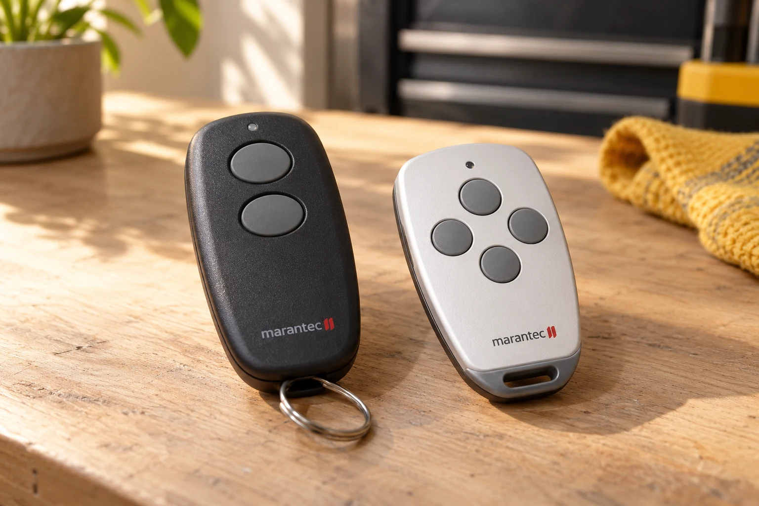 Marantec remotes & programming illustration
